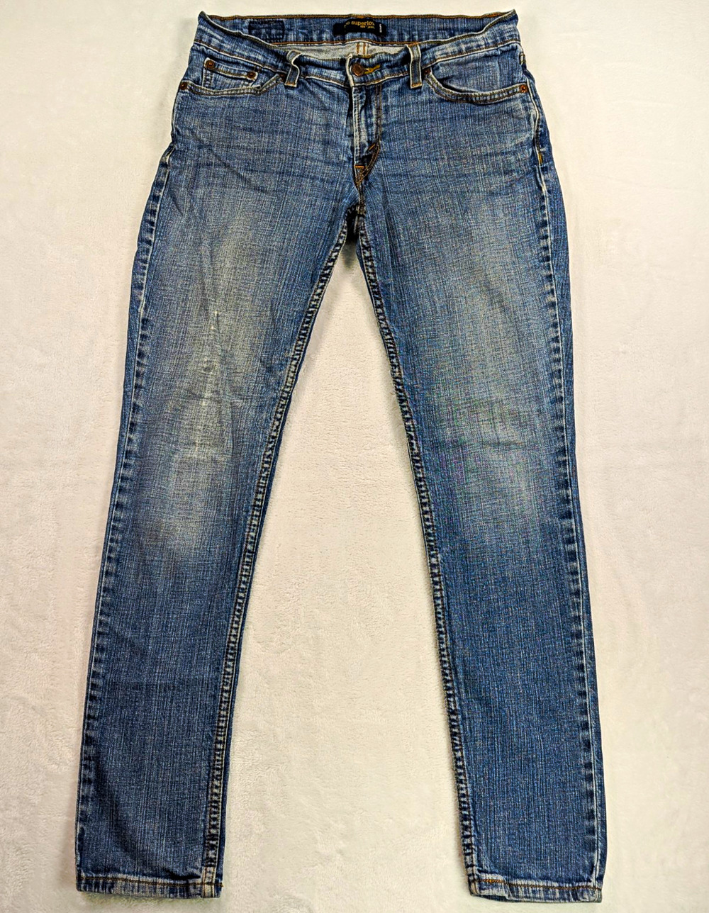 VTG 2011 Levi’s 524 Too Superlow Skinny Jeans Women's Junior Sz 9M Low Rise Y2K
